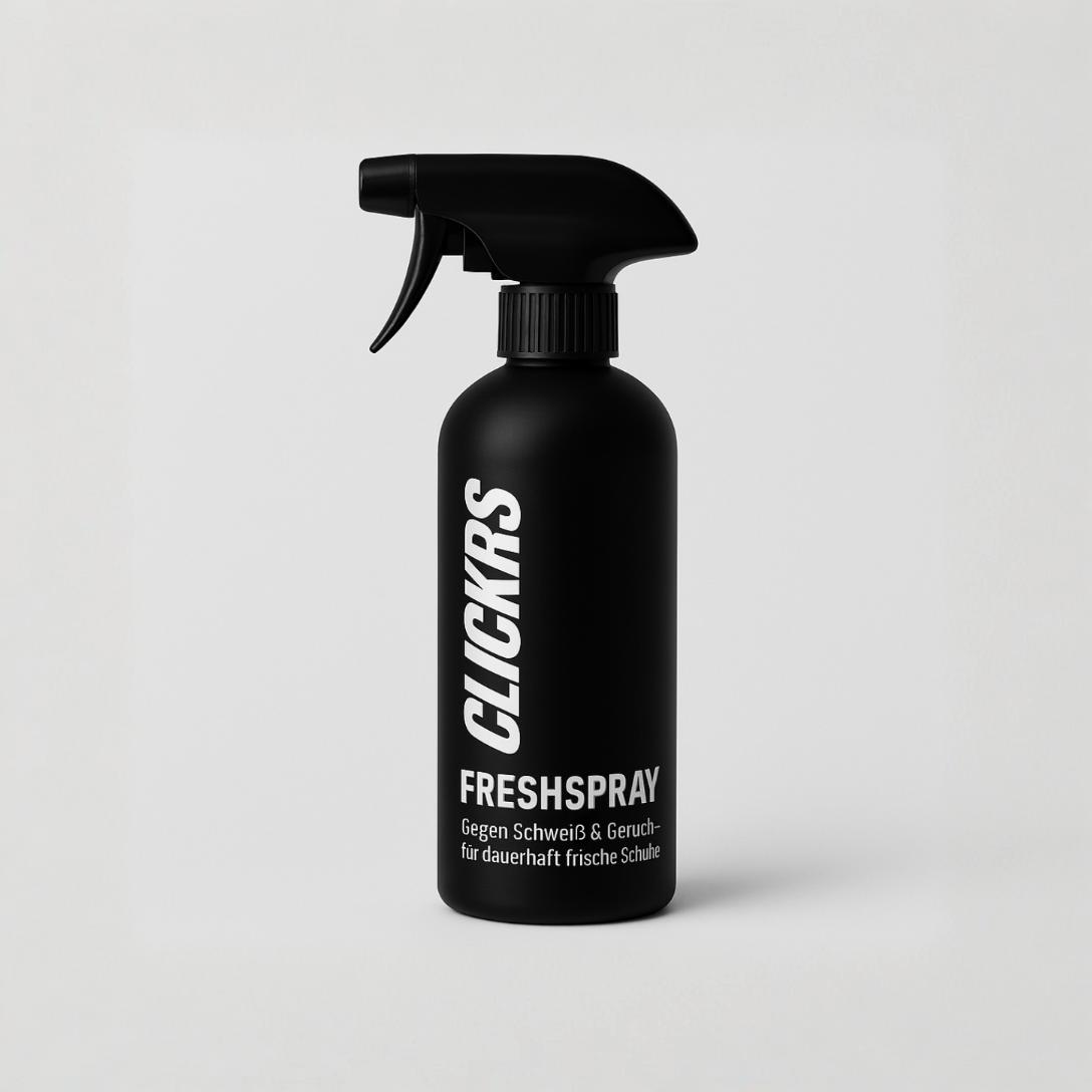 FRESHSPRAY®: Frisch versiegelt – direkt von uns gegen Schweiß & Geruch.