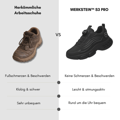 WERKSTEIN® S3 Pro Damen: Gemacht für Sicherheit & ganztägigen Komfort